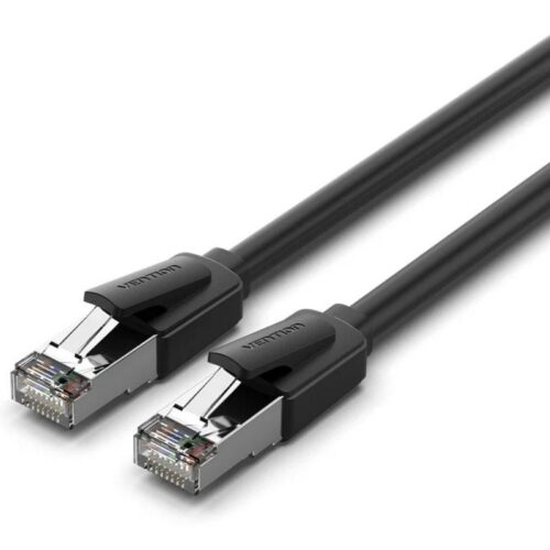 art_ven-cab20ikkbh_1-1 Cable Ethernet SFTP Cat8 Vention - 2m - 40Gbps - Ideal para Gaming y Alta Velocidad
