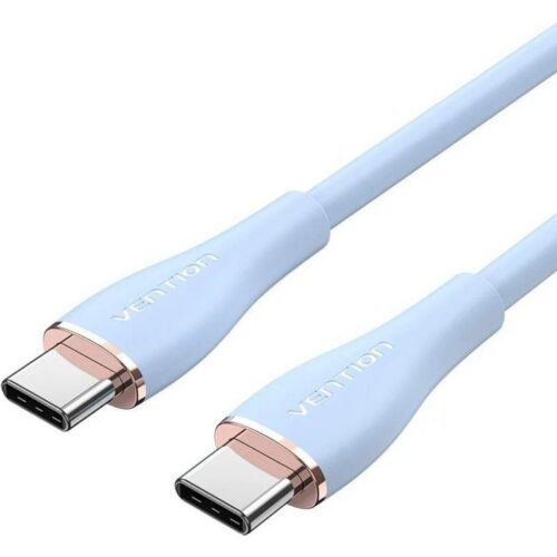art_ven-cab20tawsg_1-1 Cable USB-C 2.0 Vention - 1.5m, Azul, 5A, 480Mbps, 100W