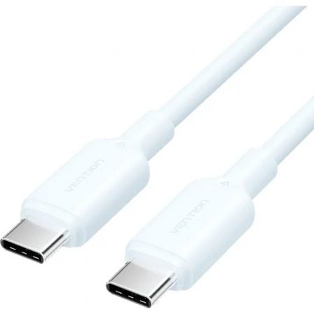 art_ven-cab20trcsf_1 Cable USB 2.0 Tipo-C 3A Vention TRCSF/ USB Tipo-C Macho - USB Tipo-C Macho/ Hasta 60W/ 480Mbps/ 1m/ Azul
