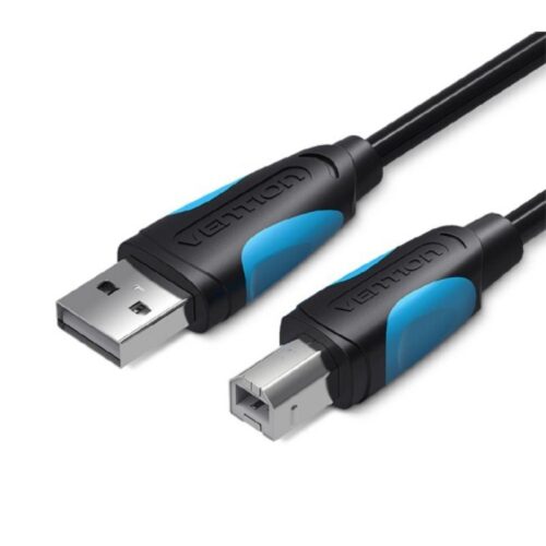 art_ven-cab20vas-a16-b100_1-1 Cable USB 2.0 para Impresora Vention VAS-A16-B100 - 1m Negro
