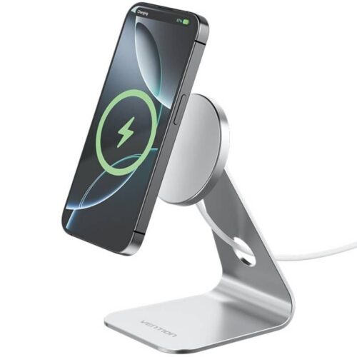 art_ven-car20inal20fghif_1-1 Base de carga Inalámbrica/ MagSafe Vention FGHIF/ 1m/ 15W/ Plateado