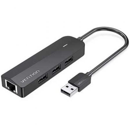 art_ven-dock20chpbb_1 Docking USB 2.0 Vention CHPBB/ 3xUSB/ 1xMicro USB PD/ 1xRJ45/ Negro