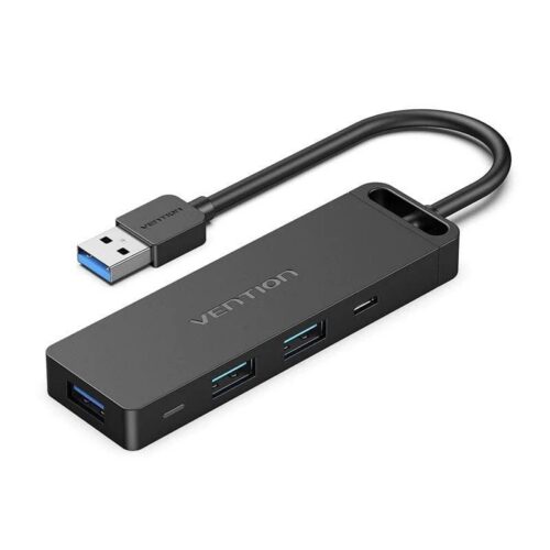 art_ven-hub20chvbb_1-1 Docking USB 3.0 Vention CHVBB/ 3xUSB/ 1xMicroUSB PD/ 1xLector Tarjetas/ Negro