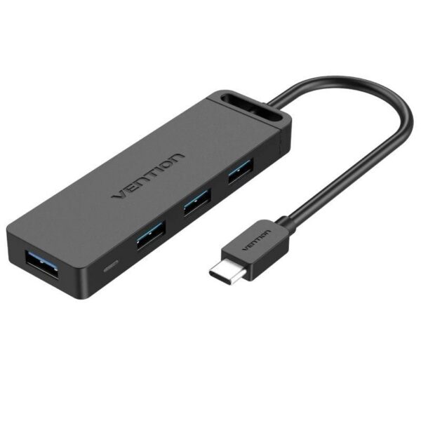 Hub USB-C 4 Puertos Vention TGKBB - Expansión Rápida 5Gbps