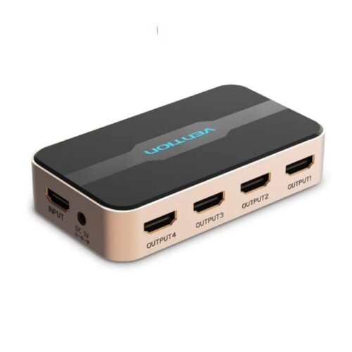 Duplicador HDMI 4K Vention ACCG0-EU - 4x HDMI Hembra a 1x HDMI Macho