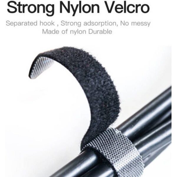 Tira Organizadora de Cables Vention KAABA - 1m - Orden y Estilo