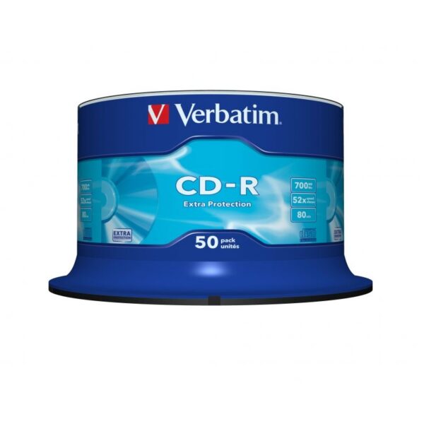 CD-R Verbatim Datalife Plus 52X - 50 Unidades