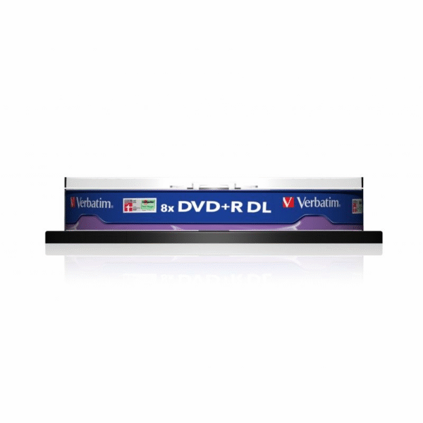 DVD+R Doble Capa Verbatim 8.5GB 8X - Pack de 10 Discos