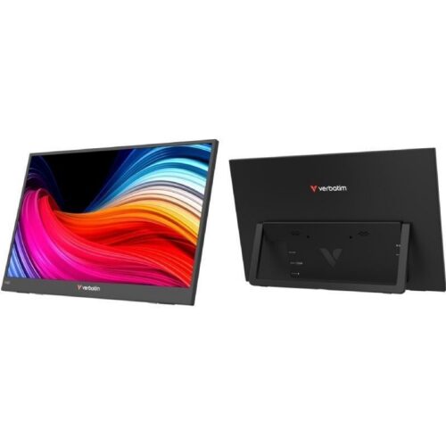 Monitor Portátil Verbatim 15.6'' Full HD - Pantalla IPS Ultraportátil con USB-C
