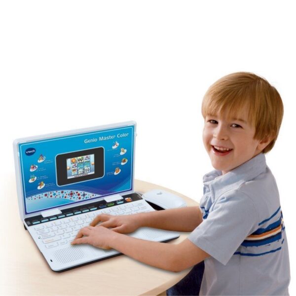 art_vte-p20genio20mst20c20b20bl_2 Portátil Educativo VTech Genio Máster Color Bilingüe - Aprendizaje Divertido