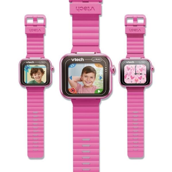 art_vte-reloj20kidiz20sw20m20pk_2 Smartwatch VTech Kidizoom Max Rosa - Reloj Inteligente para Niños con Cámara y Juegos