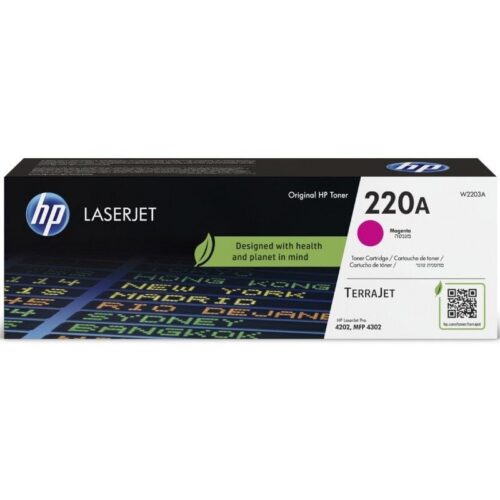 Tóner Original HP 220A Magenta - 1800 Páginas