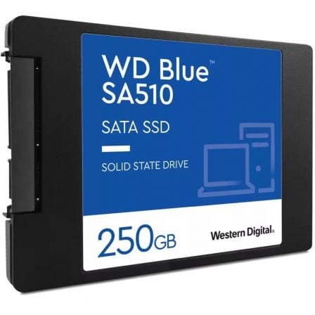 art_wd-ssd20wd20bl20sa51020250gb_1 Disco SSD Western Digital WD Blue SA510 250GB/ SATA III