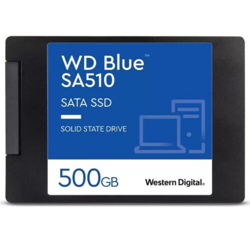 SSD WD Blue SA510 500GB SATA III - Velocidad y Seguridad para tu PC