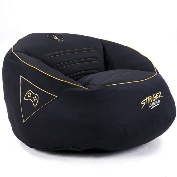 art_wox-puff20sting20gam20bk20gd_2 Puff Gaming Woxter Stinger - Negro y Dorado con Relleno Premium