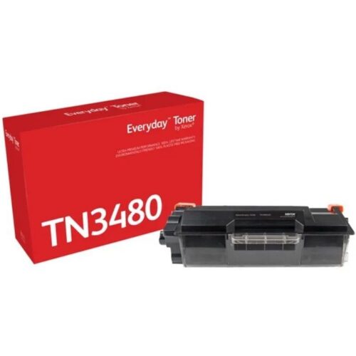 Tóner Compatible Brother TN-3480 - 8000 Páginas - Negro - Ahorro Garantizado