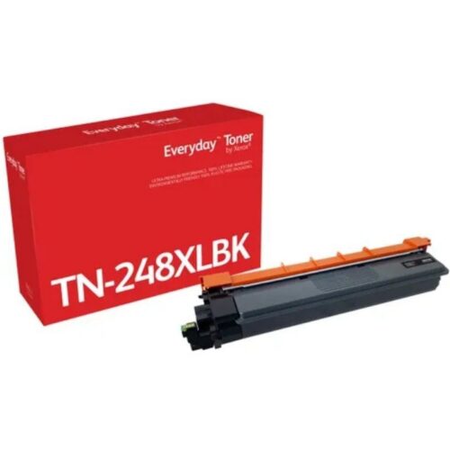Tóner Compatible Brother TN248XLBK - Negro Alta Capacidad 3000 Páginas