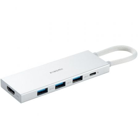 art_xia-hub20tipo-c20520en20120wh_1 Docking USB 3.0 Tipo-C Xiaomi 5 en 1/ 3xUSB/ 1xUSB Tipo-C PD/ 1xHDMI/ Blanco