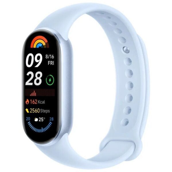 Xiaomi Smart Band 9 - Pulsera Inteligente con Pantalla AMOLED 1.62" y 1200 Nits - Azul Ártico