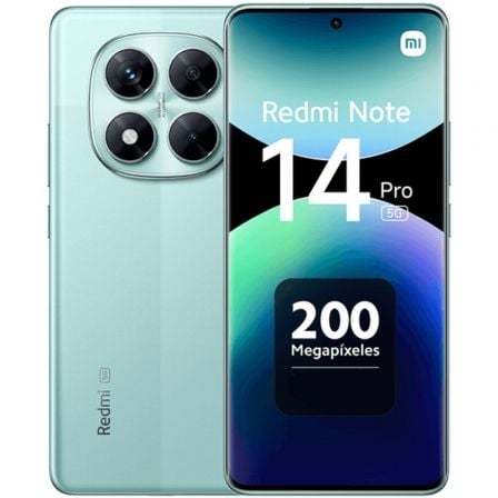 art_xia-sp20note14p205g208-25620gree_1 Smartphone Xiaomi Redmi Note 14 Pro 8GB/ 256GB/ 6.67"/ 5G/ Verde