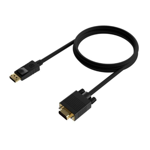art_ais-cab20a125-0552_2 Cable Conversor Aisens A125-0552/ DisplayPort Macho - VGA Macho/ Hasta 5W/ 2300Mbps/ 1m/ Negro