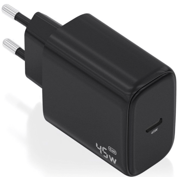 art_ais-carga20a110-0970_1 Cargador de Pared GaN Aisens A110-0970/ 1xUSB Tipo-C/ 45W/ Negro
