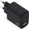 art_ais-carga20a110-0972_1 Cargador de Pared GaN Aisens A110-0972/ 1xUSB Tipo-C/ 1xUSB/ 45W/ Negro