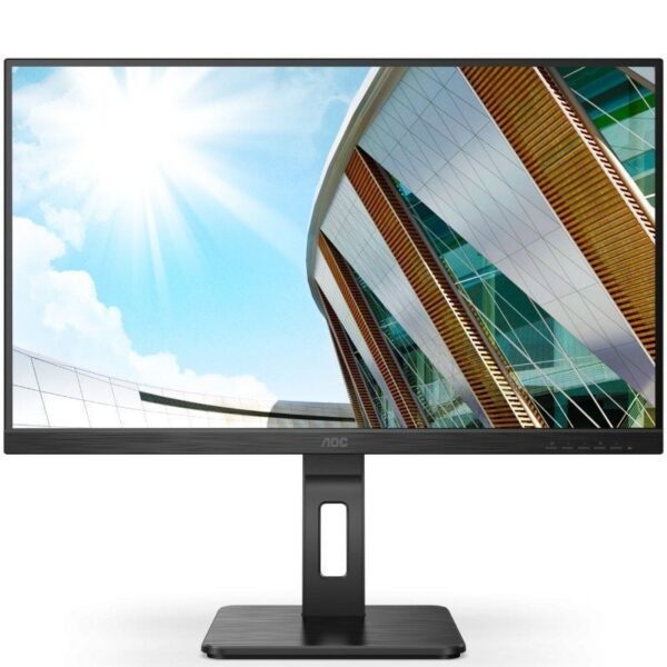 art_aoc-m20u27p2ca_1 Monitor Profesional AOC U27P2CA 27"/ 4K/ Multimedia/ Regulable en altura/ Negro