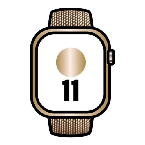art_apl-watch20mfd84qlbardera_1 Apple Watch Series 11/ GPS/ Cellular/ 46mm/ Titanio Dorado/ Correa Milanese Dorada Loop M/L