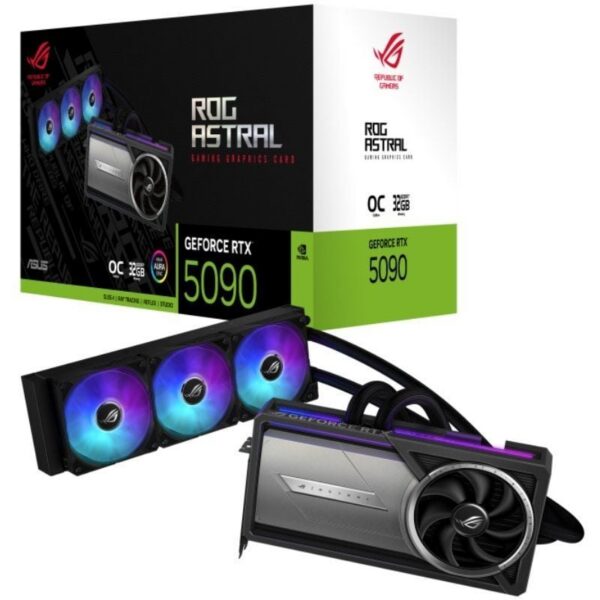 art_asu-gf20ra20lc20rtx509020oc2032g_1 Tarjeta Gráfica Asus ROG Astral LC GeForce RTX 5090 OC/ 32GB GDDR7