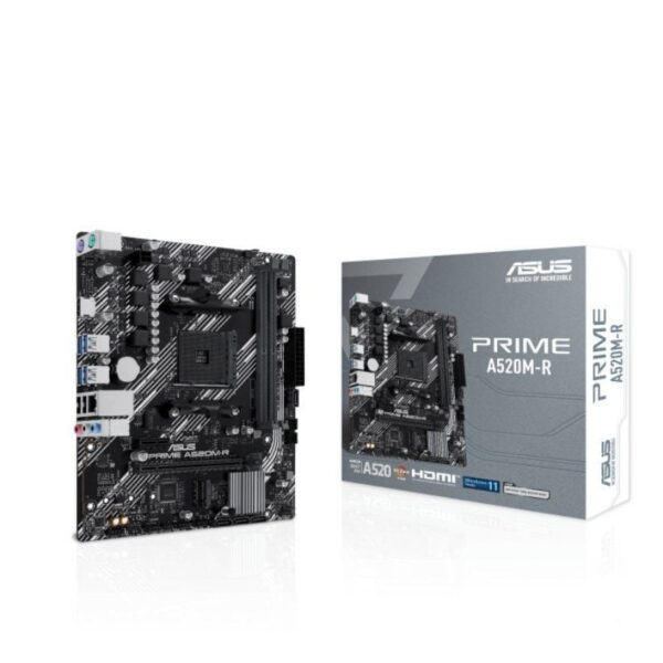 art_asu-pb20prime20a520m-r_1 Placa Base Asus Prime A520M-R Socket AM4/ DDR4/ PCIe 3.0/ Micro ATX