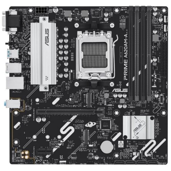 art_asu-pb20prime20a620am-a-csm_2 Placa Base Asus A620AM-A-CSM Socket AM5/ DDR5/ PCIe 4.0/ Micro ATX