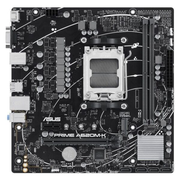 art_asu-pb20prime20a620m-k_2 Placa Base Asus Prime A620M-K Socket AM5/ DDR5/ PCIe 4.0/ Micro ATX