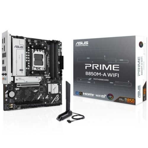 art_asu-pb20prime20b850m-a20wifi_1 Placa Base Asus PRIME B850M-A WIFI Socket AM5/ DDR5/ PCIe 5.0/ Micro ATX