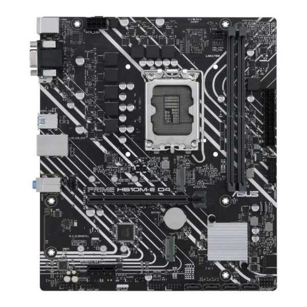 art_asu-pb20prime20h610m-e20d4-csm2_2 Placa Base Asus Prime H610M-E D4-CSM/ Socket 1700/ DDR5/ PCIe 4.0/ Micro ATX