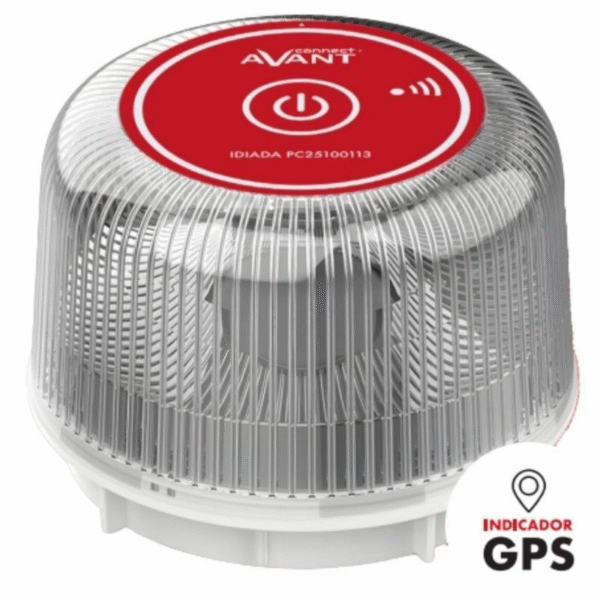 art_avt-luz20connected20av1201_2 Luz baliza de emergencia para coche Avant V16 Connected AV1201/ Homologada/ Base Imantada/ Geolocalizable/ Funciona a Pilas