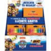 Expositor BIC Kids Plastidecor Paw Patrol - 24 Packs de 12 Lápices de Cera + 24 Cuadernos