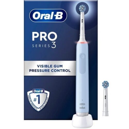 Cepillo Dental Oral-B Pro 3/ Incluye 1 Cabezal/ Azul