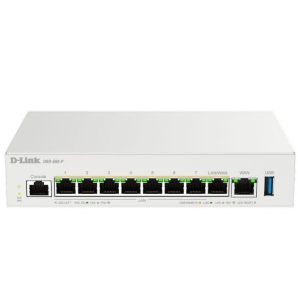 art_dlk-rou20dbr-600-p20e_1 Router VPN/Firewall/Switch D-Link DBR-600-P/E/ 9 Puertos