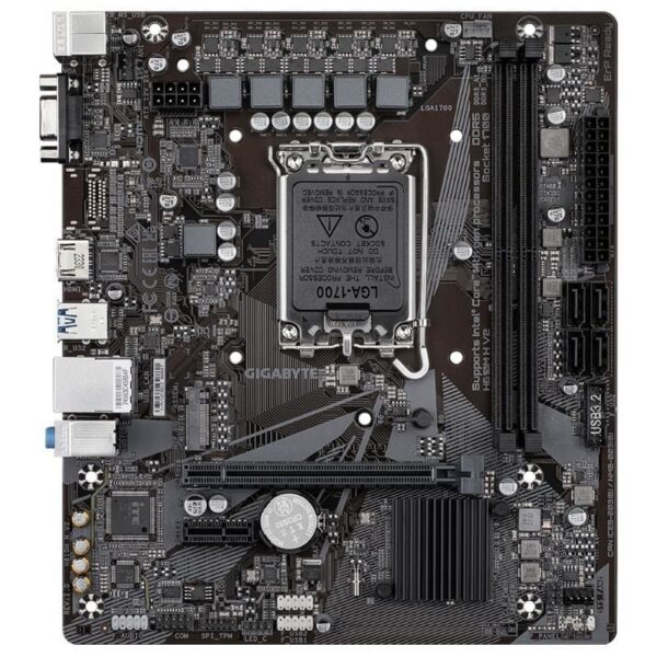 art_gig-pb20h610m20h20v2_2 Placa Base Gigabyte H610M H V2 Socket 1700/ DDR5/ PCIe 4.0/ Micro ATX