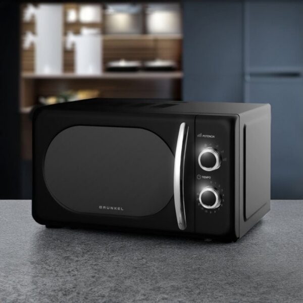 art_grk-pae-mic20mw-20negro_2 Microondas Grunkel Vintage MW-20NEGRO/ 700W/ Capacidad 20L/ Negro
