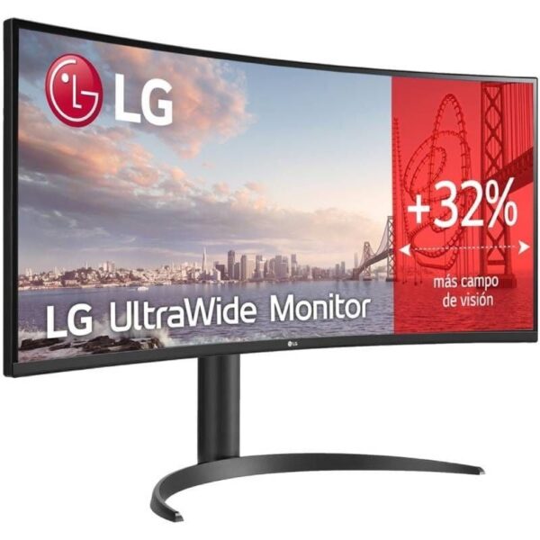 art_lg-m2034wr55qk-b_1 Monitor Profesional Ultrapanorámico Curvo LG 34WR55QK-B 34"/ WQHD/ Regulable en altura/ Negro