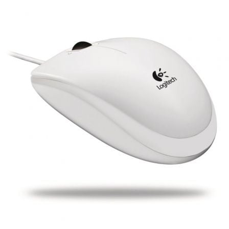 art_log-mou20b10020blanco_1 Ratón Logitech B100/ Hasta 800 DPI/ Blanco