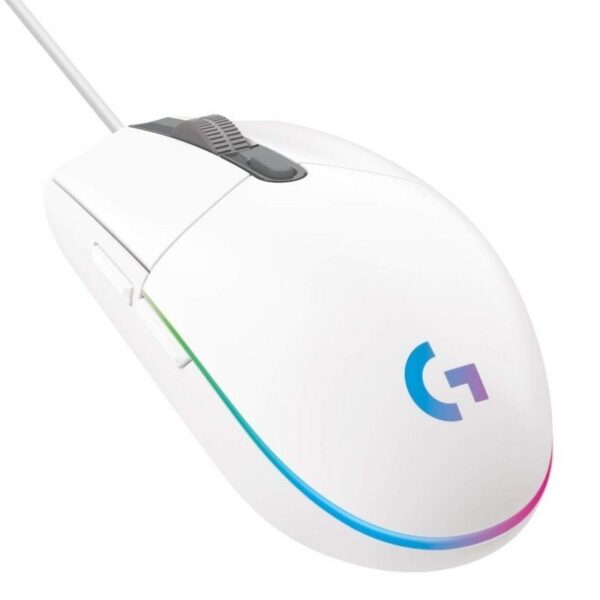 art_log-mou20g10220lsync20wh_1 Ratón Gaming Logitech G102 Lightsync/ Hasta 8000 DPI/ Blanco