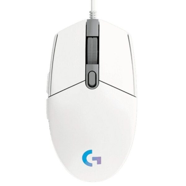 art_log-mou20g10220lsync20wh_2 Ratón Gaming Logitech G102 Lightsync/ Hasta 8000 DPI/ Blanco