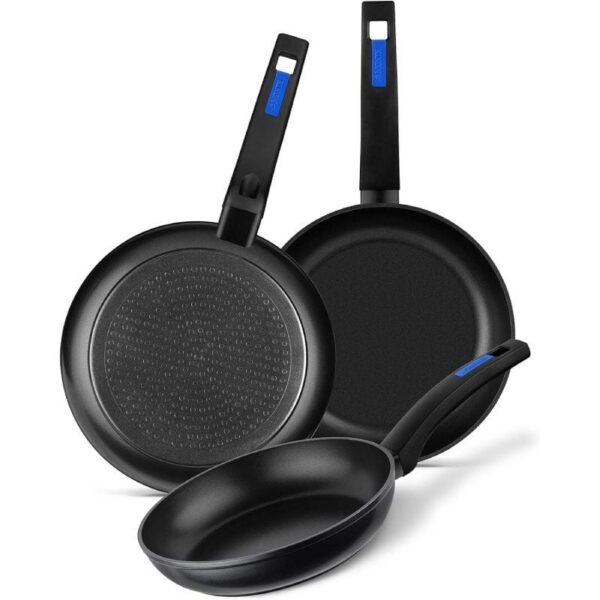 art_mon-sarten20m811200_1 Pack 3 Sartenes Monix M811200/ Ø18/Ø22/Ø26/ Aluminio forjado