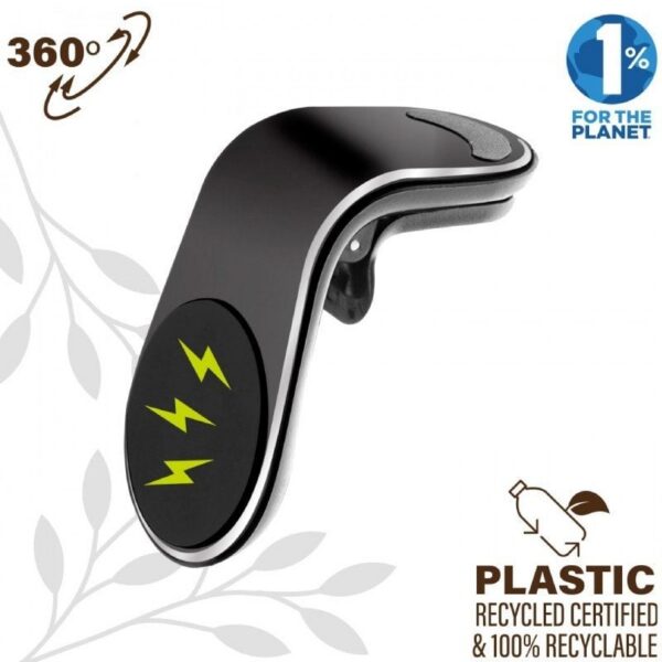 Soporte Magnético para Coche Muvit - Universal y Giratorio 360°