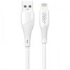 Cable USB Lightning MyWay 1m Blanco - Carga Rápida 2.4A
