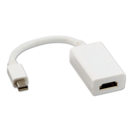 art_nan-adp2010.16.0102-w_1 Conversor Mini DisplayPort a HDMI - 15cm - Blanco - Compatible DP++