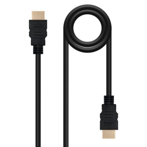 art_nan-cab20102015201703_1 Cable HDMI 1.4 Nanocable 10.15.1703/ HDMI Macho - HDMI Macho/ 3m/ Negro